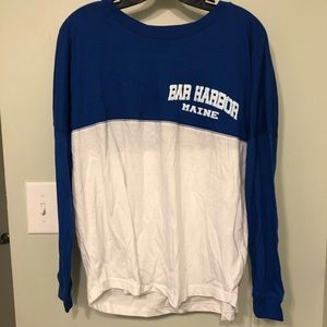 Bar harbor color block long sleeve